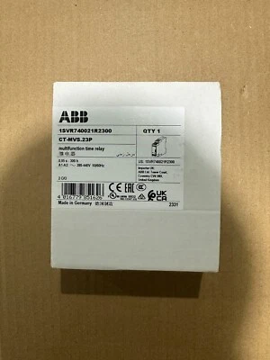 New ABB Multifunction Time Relay CT-MVS.23P 2c/o 380-440VAC 4A 1SVR740021R2300 - Image 1 of 4