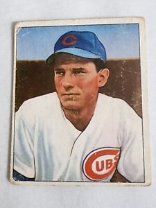 1950 BOWMAN ANDY PAFKO CARD #60 CHICAGO CUBS BASEBALL CARD