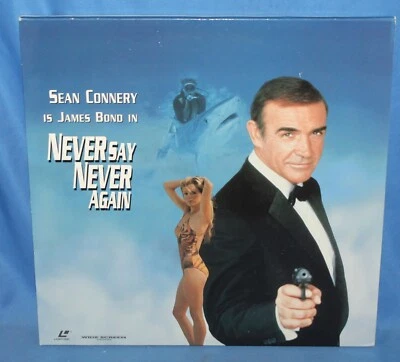 James Bond Never Say Never Again 1983 Warner Bros Home Video Laserdisc 2 Disc - Image 1 of 2