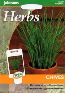 Johnsons Seeds - Pictorial Pack - Herb - Chives - 750 Seeds - Picture 1 of 1