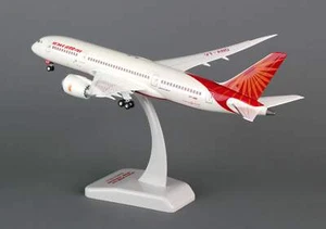 HOGAN AIR INDIA 787-8 1/200 FLEXED INFLIGHT WINGS W/GEAR (** - Picture 1 of 5