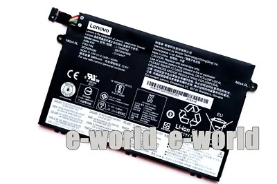 Batería Original L17M3P52 01AV447 para ThinkPad E480 E485 E490 E495 E580 E590 E595 Foto 1 de 2