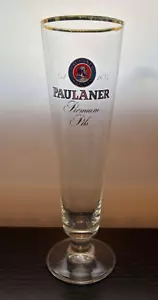 Paulaner Munchen Premuim Pils 0.3L Half Pint Tall Beer Glass - Picture 1 of 5