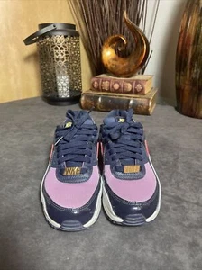 Nike Air Max 90 Cuban Link - Navy Pink - Women's Size 8 - Picture 1 of 8