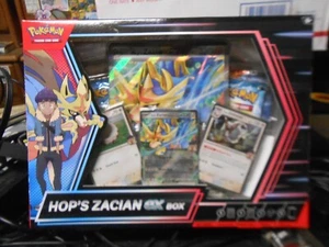 NEW Pokemon TCG Journey Together Hop's Zacian Ex Box Promo Card + 4 Packs SEALED - Picture 1 of 2
