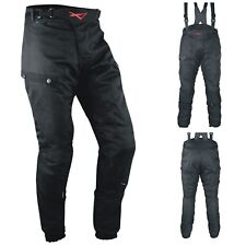 CE Armored Motorcycle Motorbike Waterproof Textile Thermal Man Trousers 38