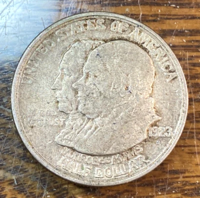 1923 Monroe Commemorative Half Dollar Nice Original AU CHRC - Image 1 of 2