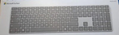 Microsoft Surface Keyboard  English Bluetooth Grey - Image 1 of 2