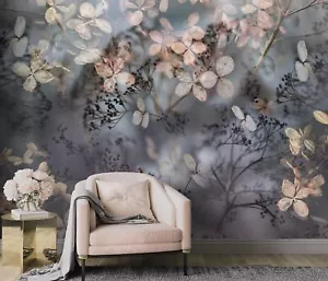 Wallpaper flowers flowers photo wallpaper Guido Maria Kretschmer purple - Picture 1 of 7
