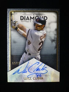 2023 Topps Diamond Icons Will Clark On-card auto #ed /25 - Picture 1 of 2
