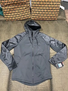 Jordan MEN'S 360 Therma Shield Max Gray/Black Jacket 800986-060 NEW - Picture 1 of 6