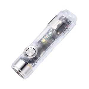 RovyVon 4th gen Aurora A5 USB-C Keychain Flashlight, 650 Lumens Red/White - Picture 1 of 11