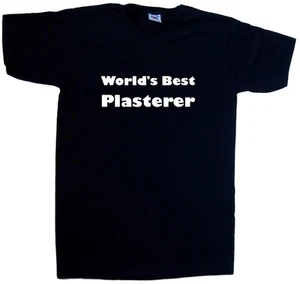 World's Best Plasterer T-Shirt mit V-Ausschnitt - Bild 1 von 1