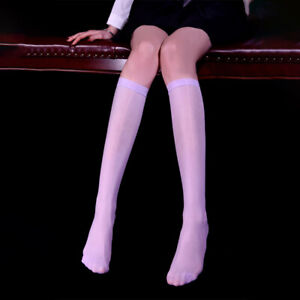 8D Lady Oil Glossy JK Sockings Silk Knee Highs Stockings Hosiery School Costume