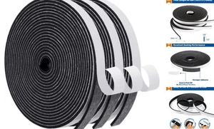  Wetterschutz Türdichtung, 1/2 Zoll breit x 1/8 Zoll 1/2 Zoll * 1/8 Zoll * 50 Fuß - Bild 1 von 7