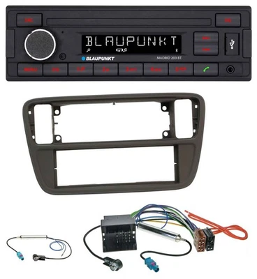 Blaupunkt USB AUX Bluetooth MP3 Autoradio für Seat Mii Skoda CitiGo 2011-2016 sc - Bild 1 von 4