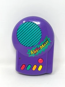 Rap-Mate Electronic Radio Shack Toy - Purple 90s/2000s Sound Machine - Picture 1 of 6