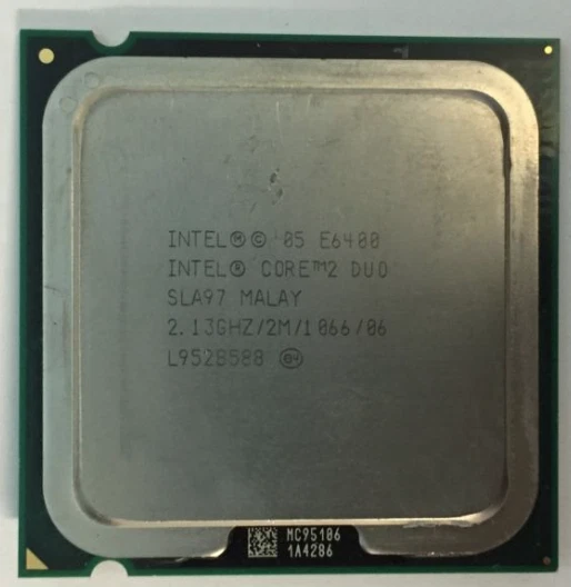 Intel Core 2 Duo E6400 Desktop CPU Processor- SLA97 - Image 1 of 1