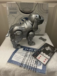 TEKNO The Robotic Puppy Needs 4 AA Batteries In Original Box. Tested Bone & Cert - Bild 1 von 5