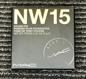 MAC Studio Fix Powder Plus Foundation NW 15 New in Box Full Size 0.52oz / 15g - Picture 1 of 4