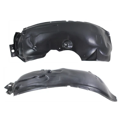 CAPA Set of 2 Fender Liner For Ford F-250 Super Duty 2011-2016 Front - Imagem 1 de 4