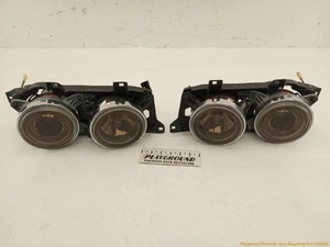 BMW 735i E32 Pair Of Aftermarket Left & Right Front Headlight Lamp 1988-1992 - Picture 1 of 12