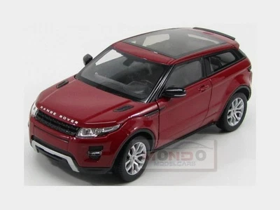 1:24 Welly Land Rover Range Evoque 2-Door 2011 Red Met WE24021R Modellino - Immagine 1 di 2