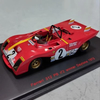 Scuderia Ferrari 1/43 Ferrari 312PB 1972 Daytona 24 Hours Winner Model Car Colle - Image 1 of 4