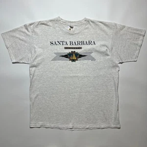 Camiseta de Vela Santa Bárbara Años 90 Vintage XL Cosida Única Hecha en EE. UU. - Imagen 1 de 5