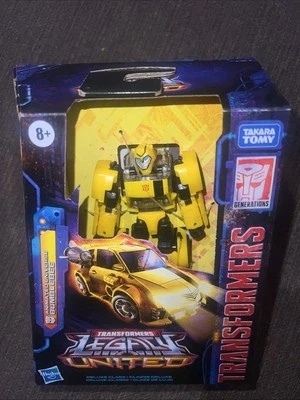 Hasbro Transformers Legacy United Animated Universe Bumblebee Deluxe Class New - Image 1 of 4