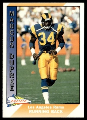 1991 Pacific Marcus Dupree Los Angeles Rams #248 - Image 1 of 2