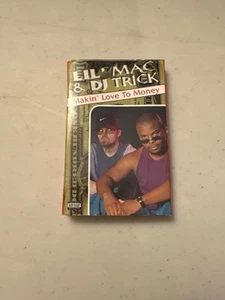 LIL' MAC & DJ TRICK MAKIN' LOVE TO MONEY CASSETTE SINGLE TAPE 1995 HIP-HOP RAP - Picture 1 of 4