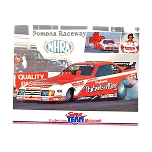 Kenny Bernstein Nascar Ford Tempo Funny Car 8x10 Postcard - Picture 1 of 2