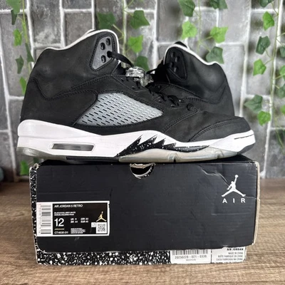 Talla 12 - Air Jordan 5 Retro Moonlight Oreo 2021 CT4838-011 OG Auténtico *Limpio Foto 1 de 4