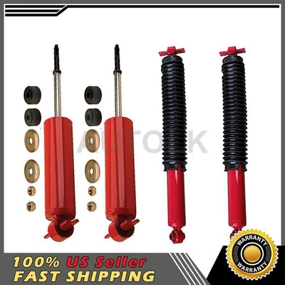 Amortiguadores delanteros traseros 4 KYB para Chevrolet C3500 1988-1999 Foto 1 de 4