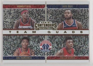 2019 Panini Contenders Team Quads Bradley Beal Thomas Bryant John Wall Rookie RC