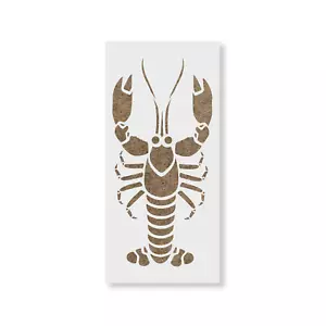 Lobster Stencil - Durable & Reusable Mylar Stencils - Picture 1 of 5