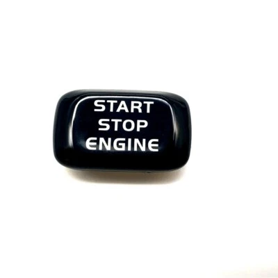 Black Car Engine Start Stop Button Trim Cover For Volvo V40 V60 S60 S80 XC60  - Image 1 of 3