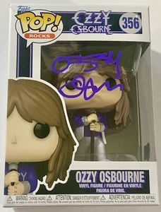 Ozzy Osbourne firmato Funko Pop 356 beckett loa Black Sabbath - Foto 1 di 14