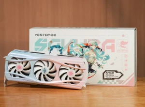 Yeston AMD RX9070 GRE 12G D6 Atlantis OC Graphics card - Picture 1 of 5