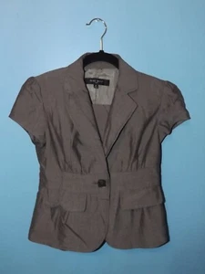 Women Size Petite 0/XS Skirt Suit Set, Nine West, Black White Business - Picture 1 of 8