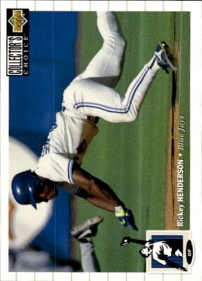 1994 Collector's Choice #131 Rickey Henderson - Image 1 of 2