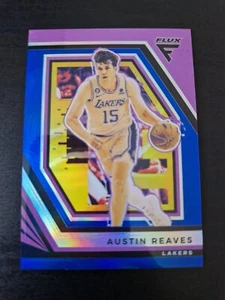 Austin Reaves 2022-23 Panini Flux Basketball Card /99 Blue Prizm NBA - Bild 1 von 2
