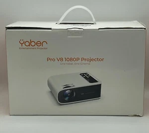 Proyector con WiFi 6 y Bluetooth, Soporte YABER V8 4K Nativo 1080P Portátil - Imagen 1 de 7