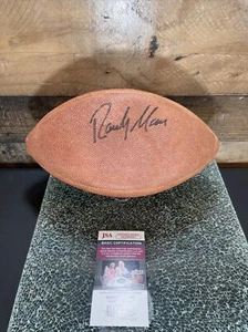 Randy Moss GAME USED AUTHENTIC FULL SIZE AUTOGRAPHED AUTO FOOTBALL JSA COA - Picture 1 of 4