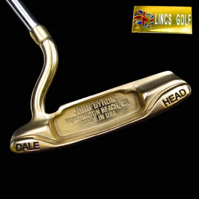 Refurbished John Byron Dale Head Huntington Beach Putter 90cm Steel Shaft - Image 1 of 4