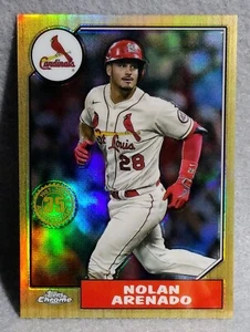 2022 Topps Chrome, Nolan Arenado, 35th Anniversary, #87BC-5, Cardinals - Picture 1 of 2