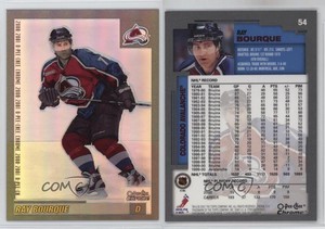 2000-01 Topps Chrome O-Pee-Chee Refractors Ray Bourque #54 HOF