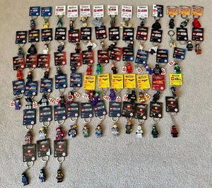 Lego Mini Figure Keyrings All BRAND NEW Star Wars/Marvel/DC Comics Super Heros++ - Picture 1 of 57