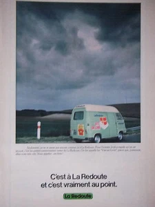 PUBLICITÉ 1978 A LA REDOUTE ET C'EST VRAIMENT AU POINT - ESTAFETTE - ADVERTISING - Picture 1 of 2